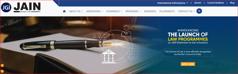 Jain deemed to be university online MBA college