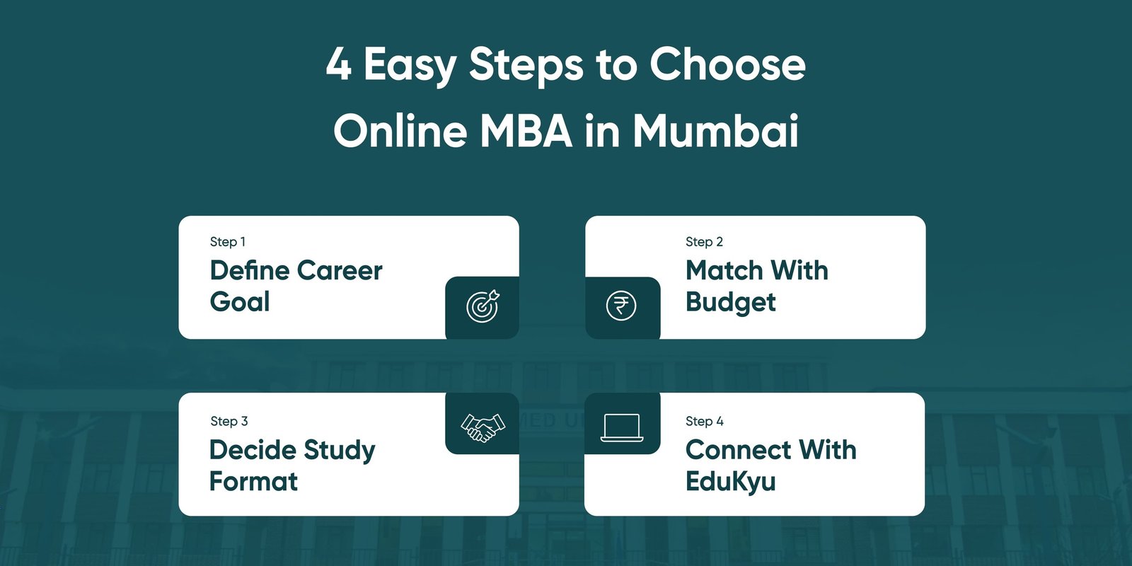 Easy Steps to Choose Online MBA in Mumbai