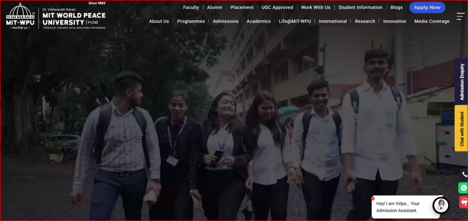 MIT World Peace University Online MBA Program