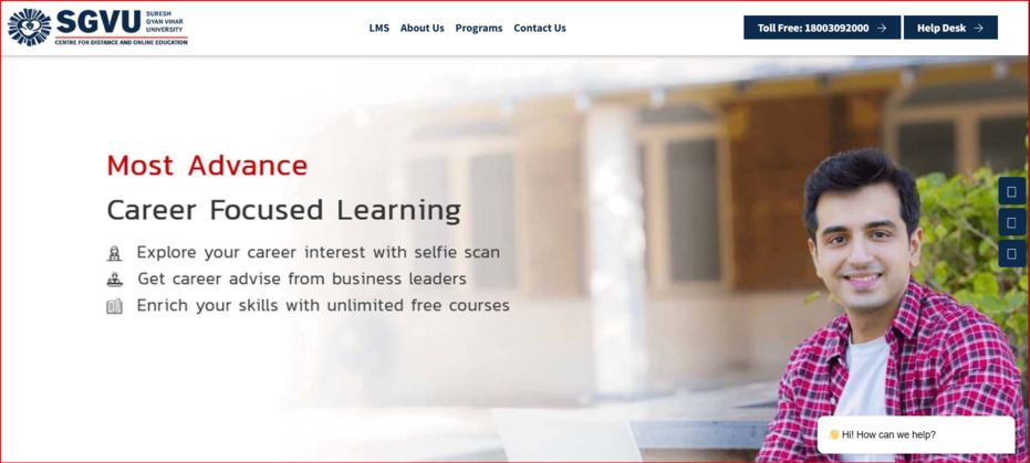 Suresh Gyan Vihar University Online MBA Program