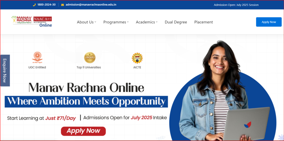Manav Rachna University Online MBA Program