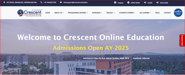 B.S. Abdur Rahman Crescent 