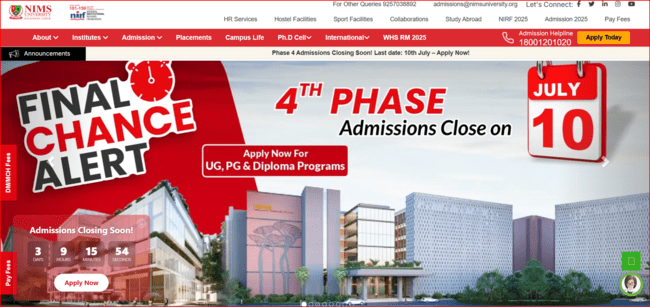 NIMS University, Jaipur