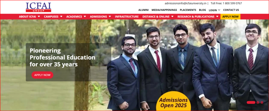ICFAI University Online