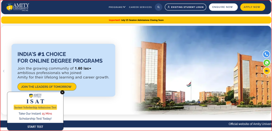 Amity Online University