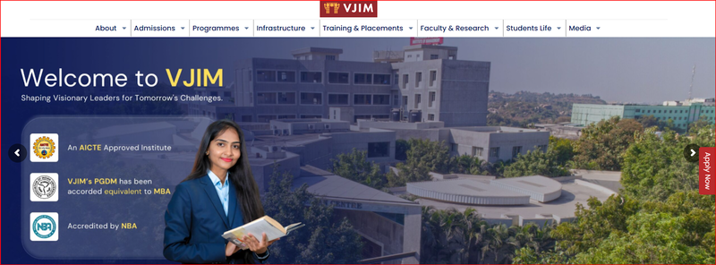VJIM Hyderabad campus – AICTE-approved MBA college