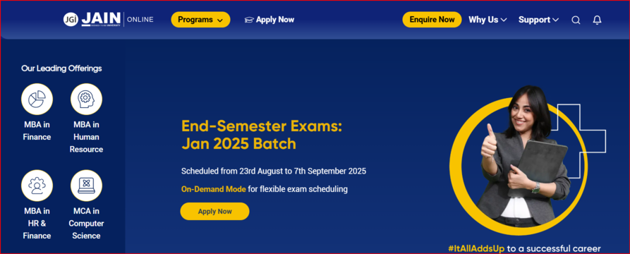 Jain University Online