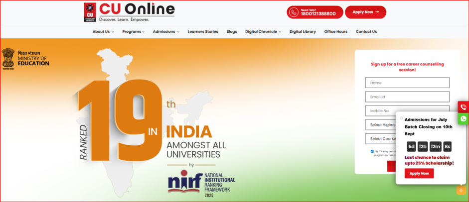 Chandigarh University Online